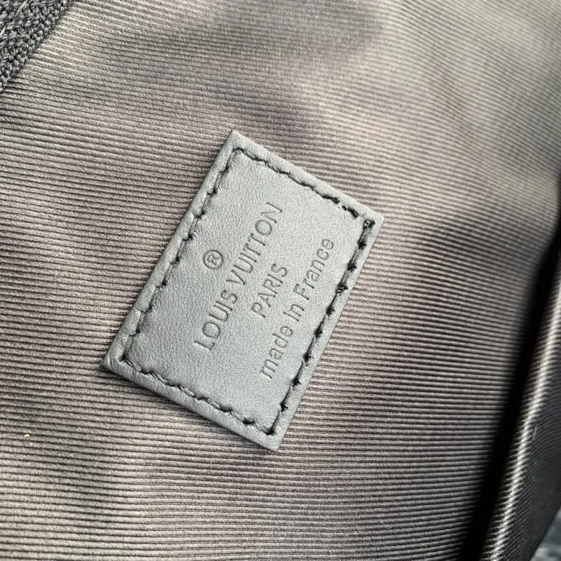 N40501 Black full leather embossed 40x31x15cm High Quality Bags - Image 9