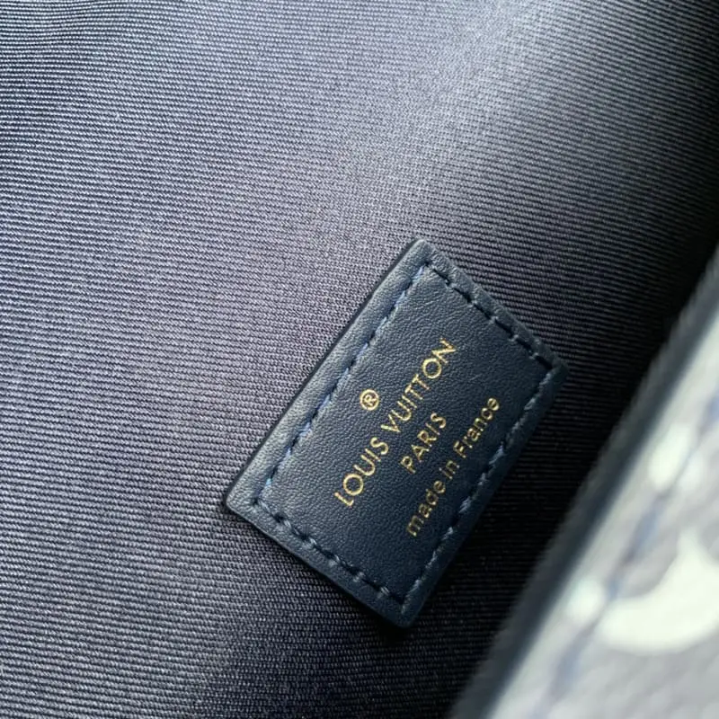 M81783 blue flower silk screen printing 18x11x6.5cm High Quality Bags - Image 9