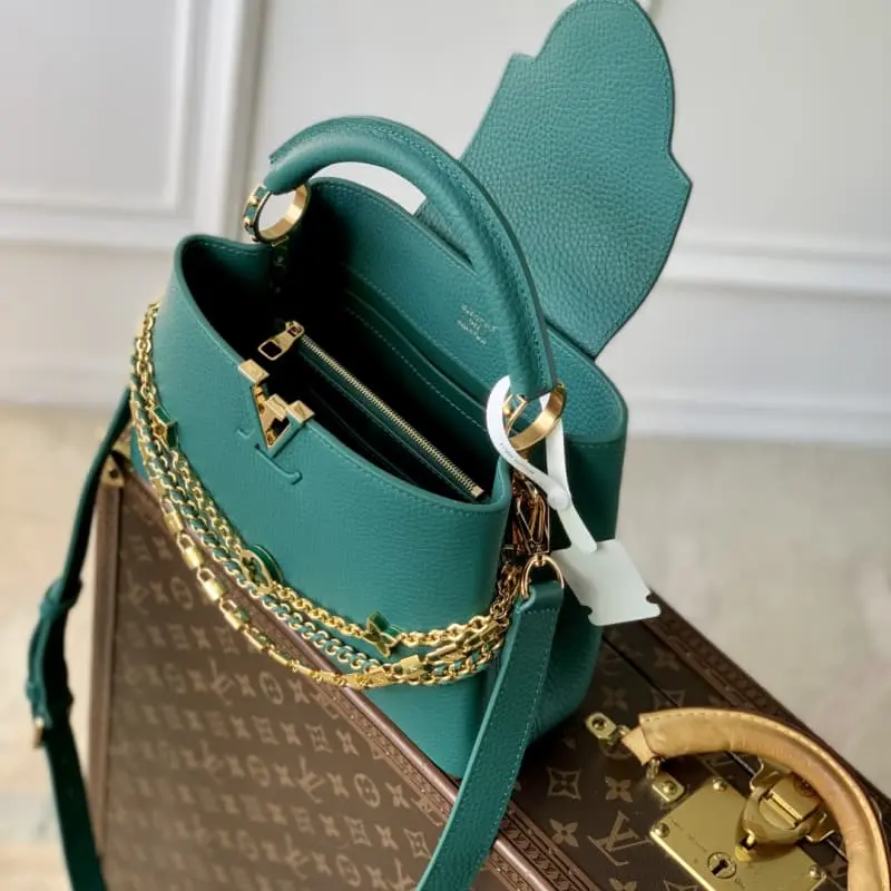 M12345 Small Green 17.3x9x27cm High Quality Bags - Image 9