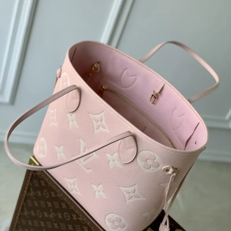 M14210 Pink Silk Screen 28x14x31cm High Quality Bags - Image 9