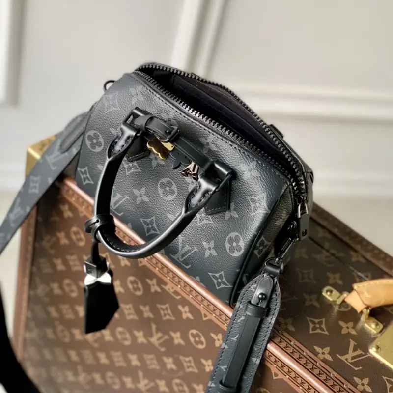 M24606 Black Flower 18x12.5x11cm High Quality Bags - Image 4