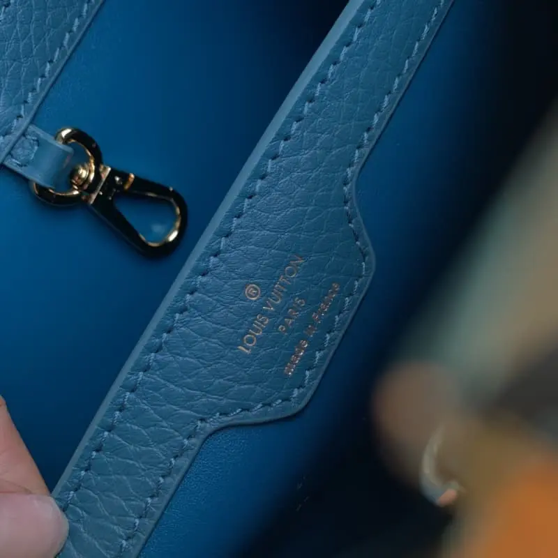 M23766 Blue Corolla 27x18x9cm High Quality Bags - Image 9