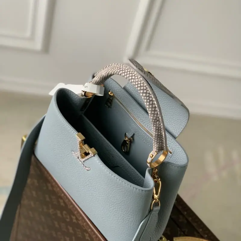 M22876 Haze Blue 27x18x9cm High Quality Bags - Image 9