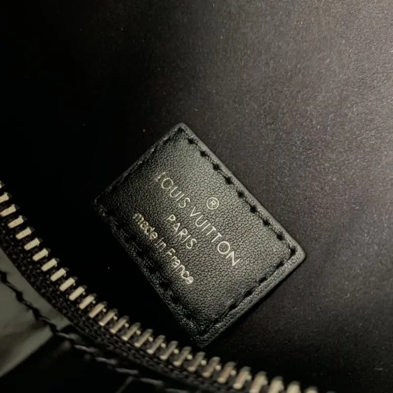 M21477 Black crocodile pattern 21x14x6cm High Quality Bags - Image 9