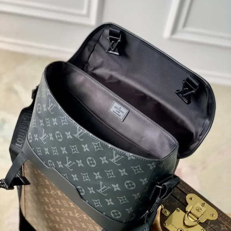 M12517 Black Flower S1 22.5x11x33cm High Quality Bags - Image 9