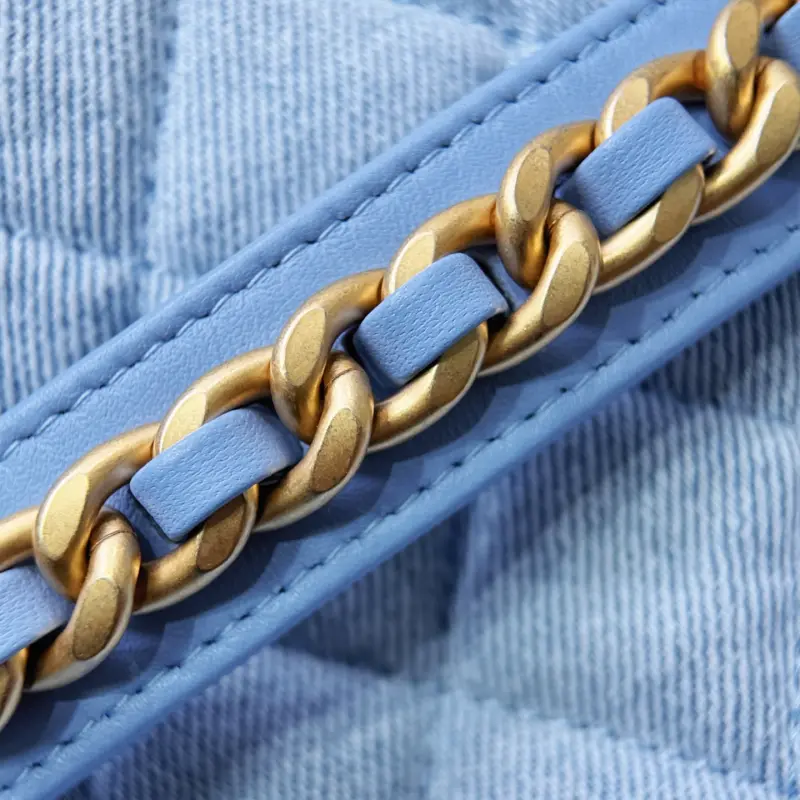 25s Hobo Light Denim Medium High Quality Bags - Image 13