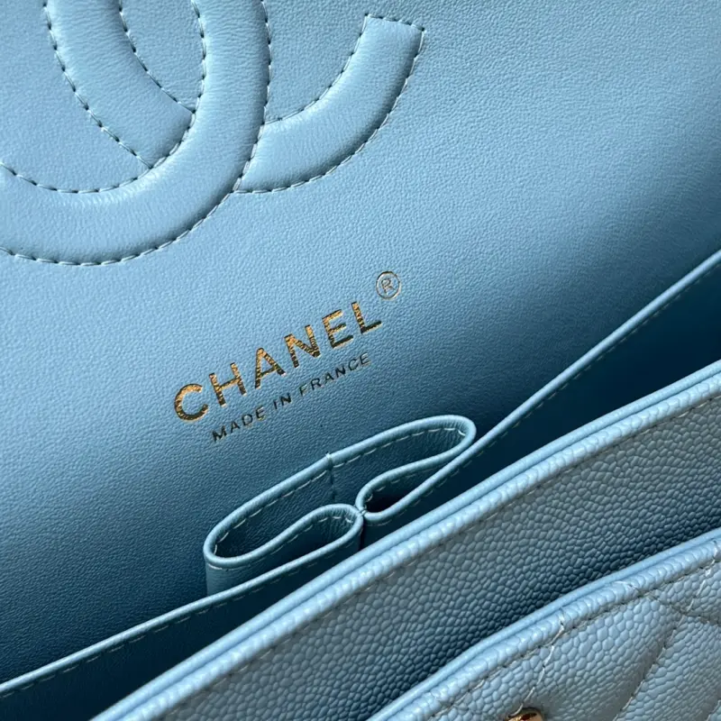 Medium 25cm Lychee Pattern Cowhide CM 2 High Quality Bags - Image 9