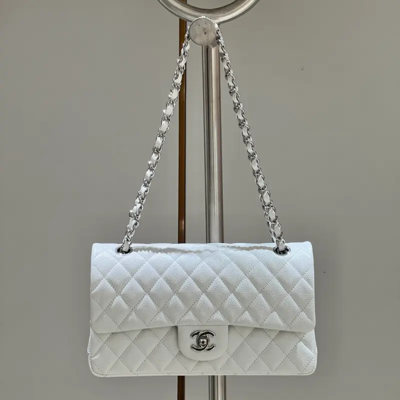 CF Medium 25cm Litchi Pattern Leather CM 4 High Quality Bags - Image 9