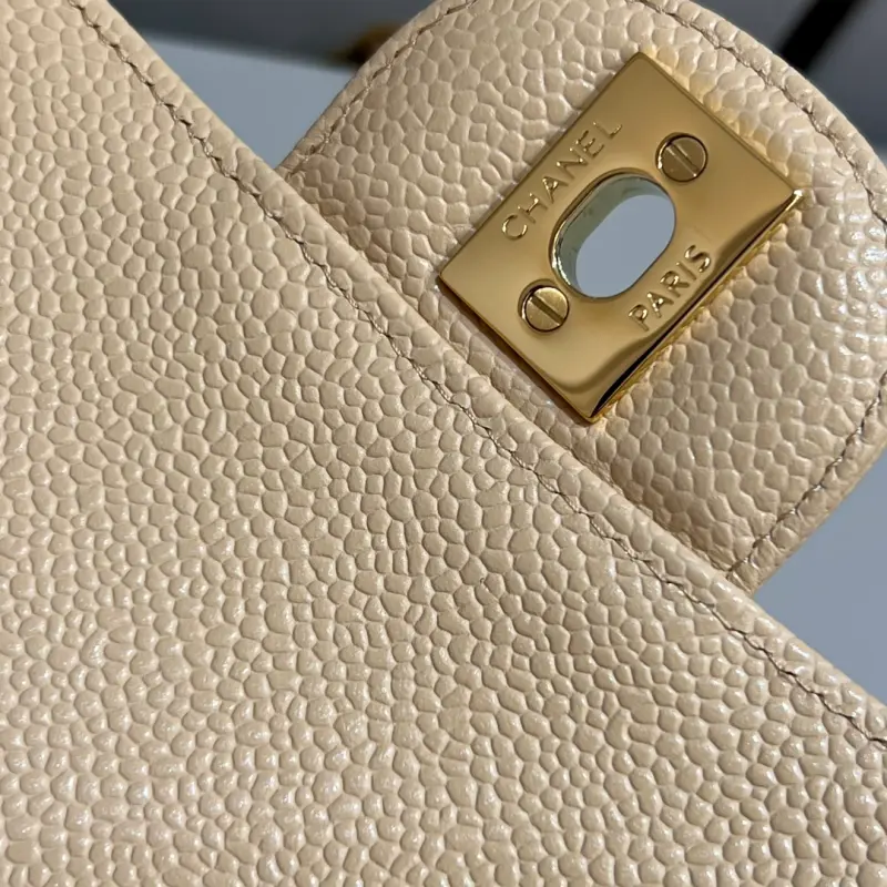 CF Medium 25cm Lychee Pattern Cowhide CM 6 High Quality Bags - Image 9