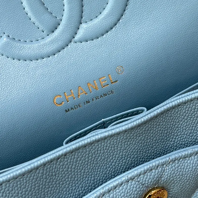 Medium 25cm Lychee Pattern Cowhide CM 7 High Quality Bags - Image 9