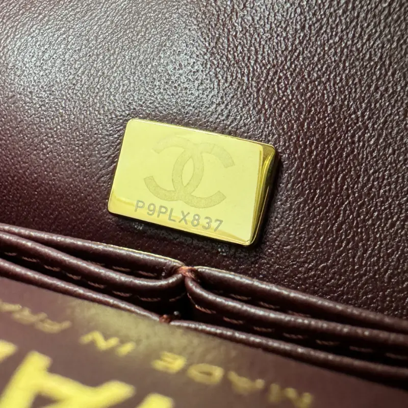 Medium 25cm Litchi Pattern Leather CM 9 High Quality Bags - Image 15