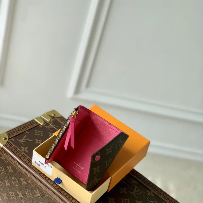 M41938 Leather buckle rose red 12X9cm High Quality Bags - Image 9