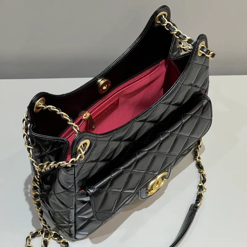 23C Wax Hobo Medium Size CM 2 High Quality Bags - Image 13