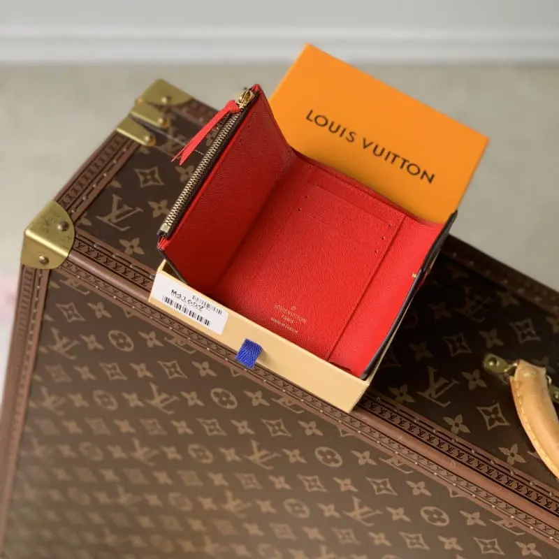 M41659 Leather buckle brown red 12X9cm High Quality Bags - Image 9