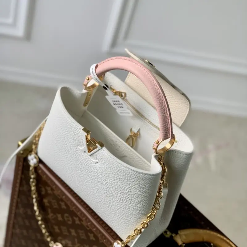 M20708 White with powder 27x18x9cm High Quality Bags - Image 10