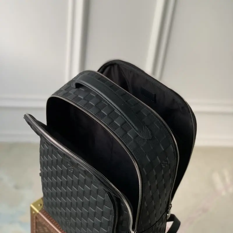 N40501 Black full leather embossed 40x31x15cm High Quality Bags - Image 8