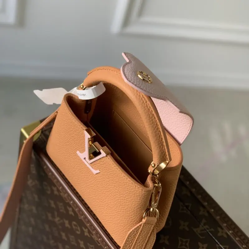 M22206 Brown 21x14x8cm High Quality Bags - Image 8