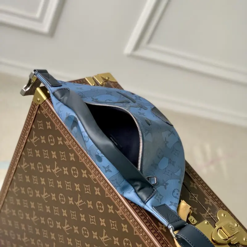 M22576 Crystal Dark Blue 44x15x9cm High Quality Bags - Image 8