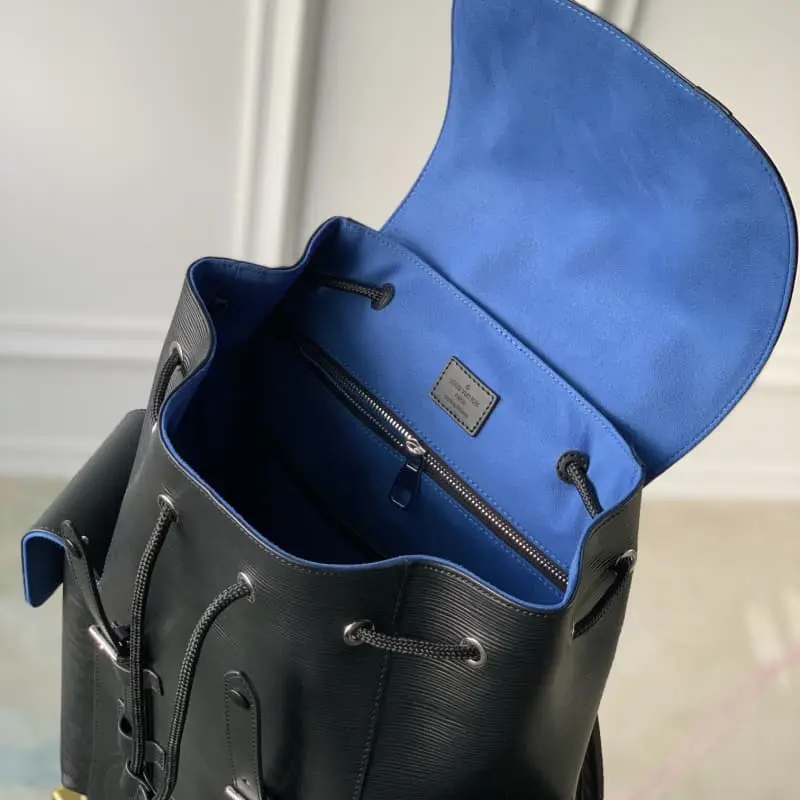 M41079 Black with blue lining 34x13x47cm High Quality Bags - Image 8