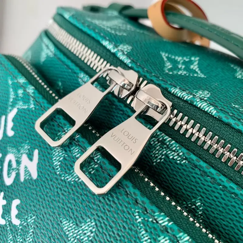 M12867 Green Flower 15x8x30cm High Quality Bags - Image 8