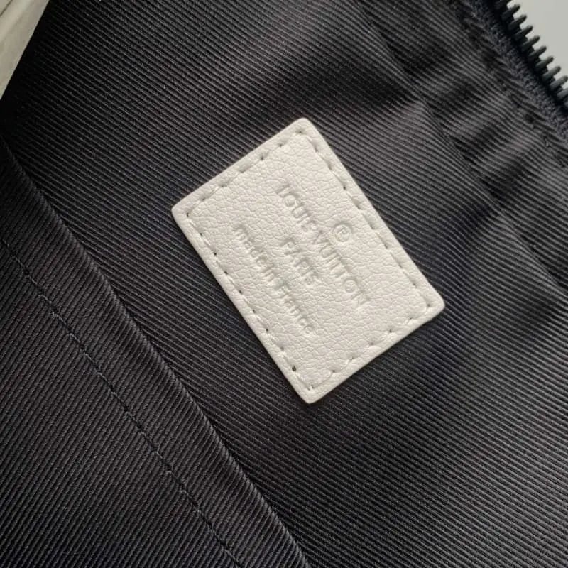 M24754 White Gray 25x18.5x7cm High Quality Bags - Image 8