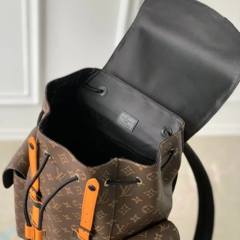 M46686 Presbyopia Yellow Leather 38x44x21cm High Quality Bags - Image 8