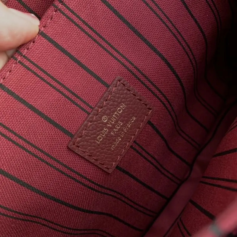 M41487 Burgundy 25x19x7cm High Quality Bags - Image 7