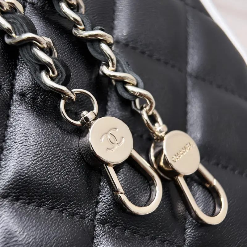 25p White Edge Backpack Black High Quality Bags - Image 12