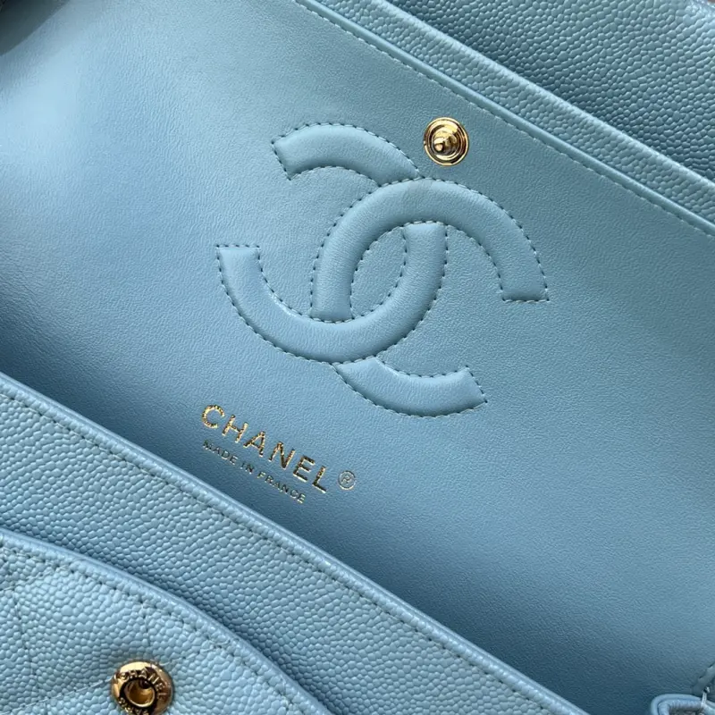 Medium 25cm Lychee Pattern Cowhide CM 2 High Quality Bags - Image 8