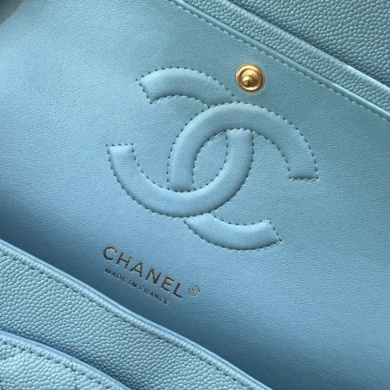 Medium 25cm Lychee Pattern Cowhide CM 7 High Quality Bags - Image 8