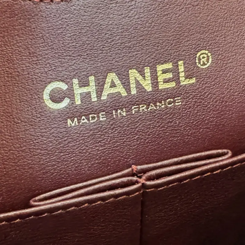 Medium 25cm Litchi Pattern Leather CM 9 High Quality Bags - Image 14