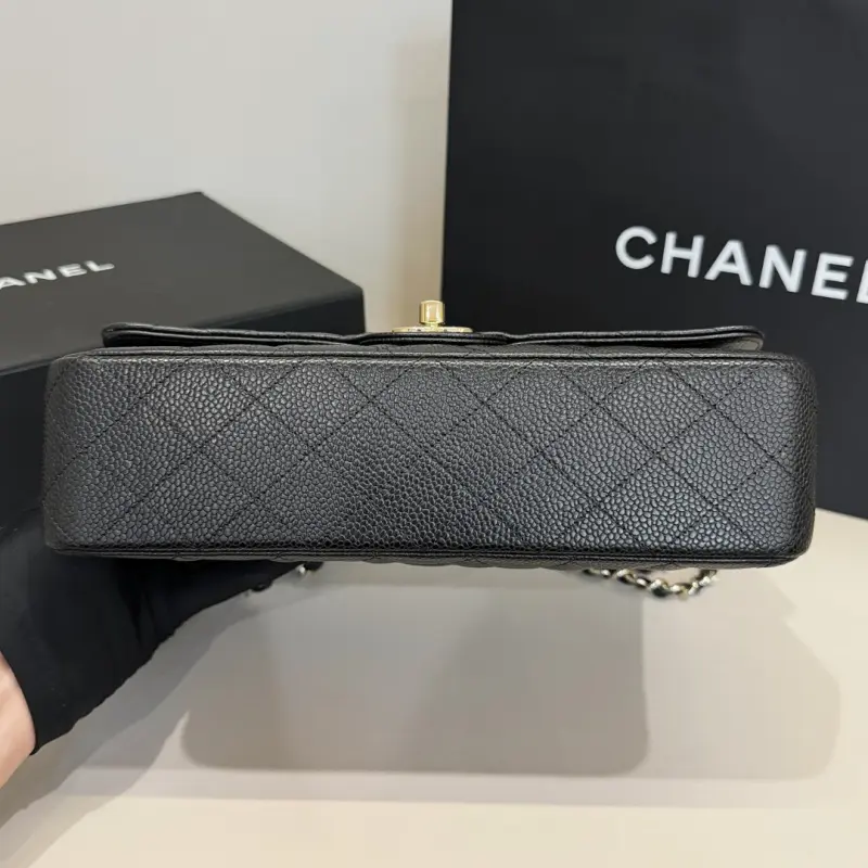 Medium 25cm Litchi Pattern Leather CM 9 High Quality Bags - Image 5