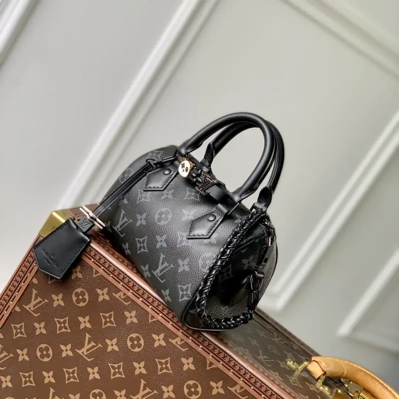 M24606 Black Flower S1 18x12.5x11cm High Quality Bags - Image 10