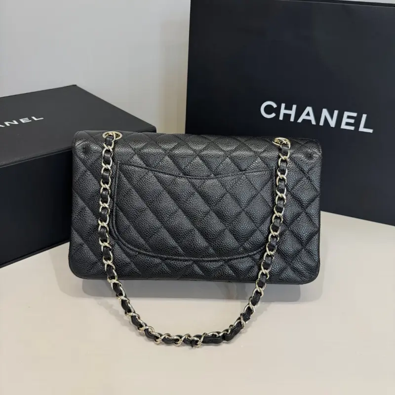 Medium 25cm Litchi Pattern Leather CM 9 High Quality Bags - Image 3