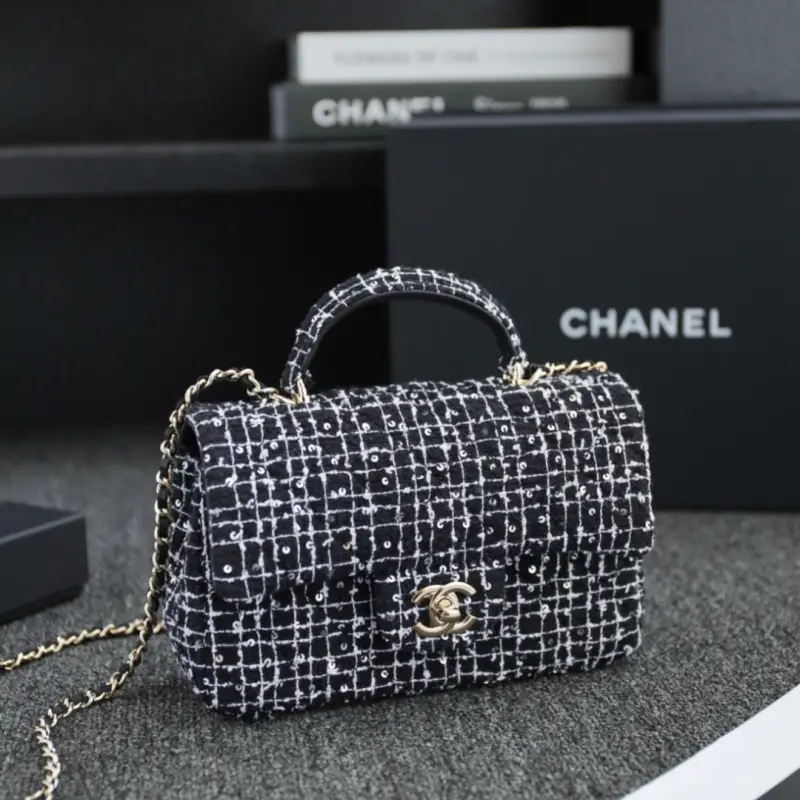 24p Tweed Handle High Quality Bags