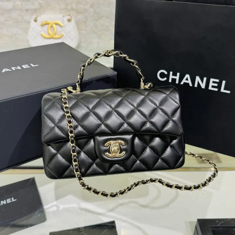 23k Chain Handle High Quality Bags