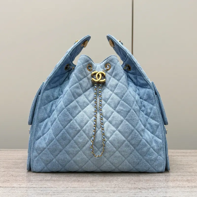 25s Hobo Light Denim Medium High Quality Bags