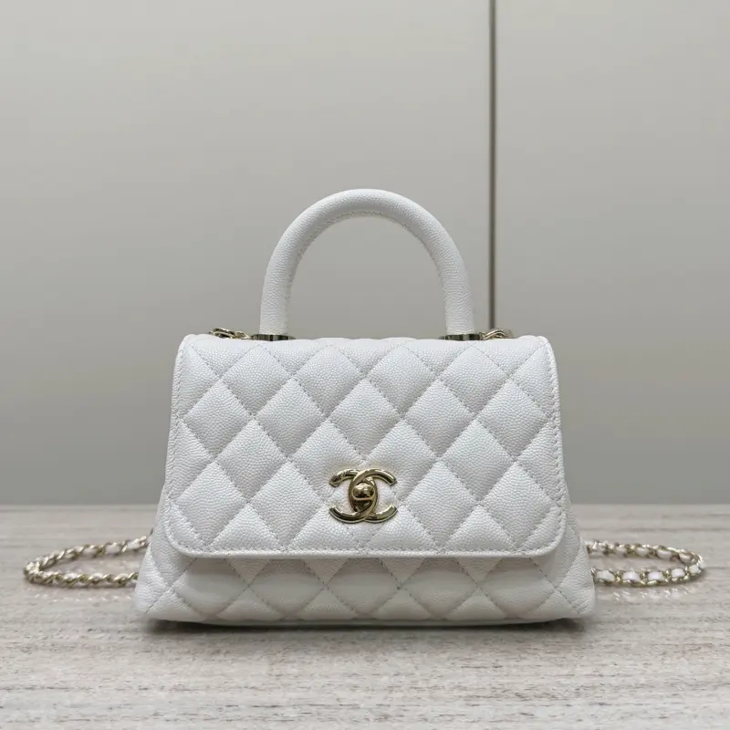 Mini White and Gold Car Edge High Quality Bags