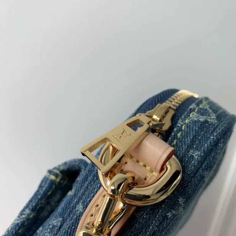 M82948 blue denim 14x18x2.7cm High Quality Bags - Image 7