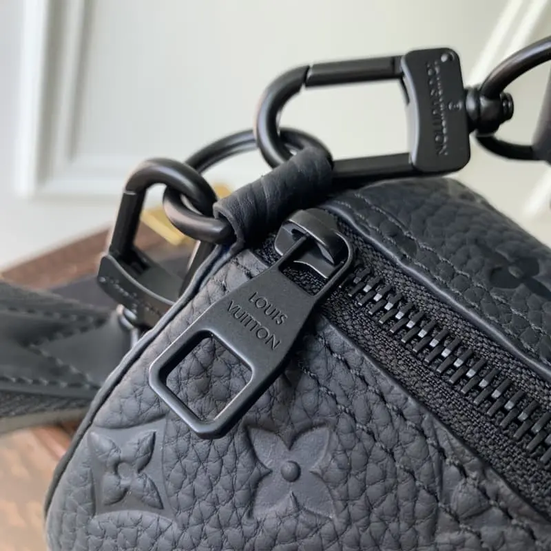 M46796 Full leather black 26x14x14cm High Quality Bags - Image 7