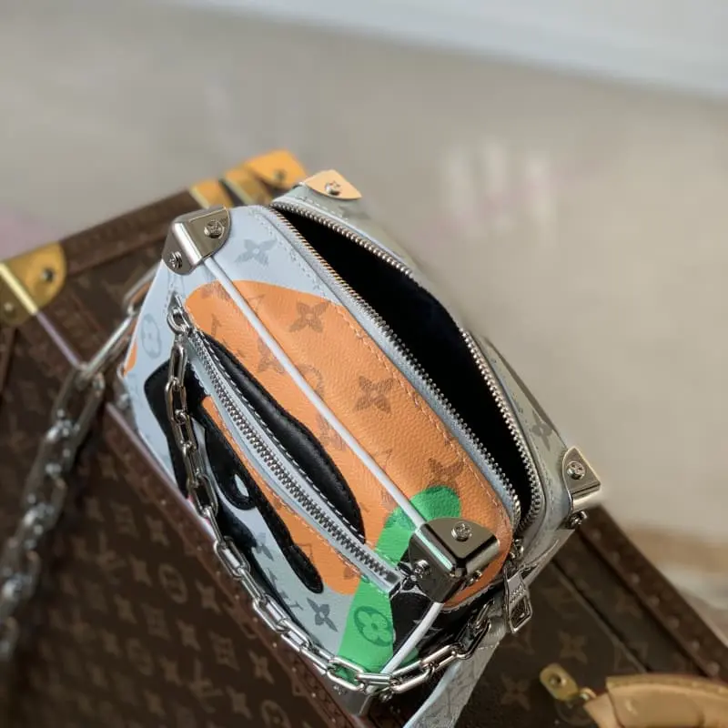 M23144 White Flower 18.5x13x8cm High Quality Bags - Image 7