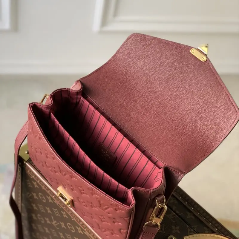 M41487 Burgundy 25x19x7cm High Quality Bags - Image 6