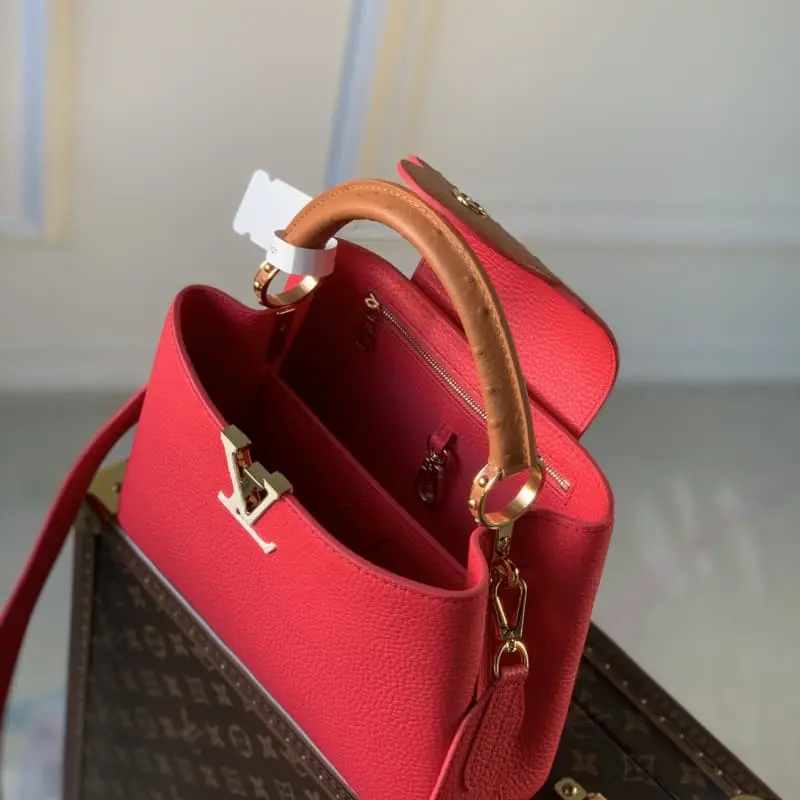 M81409 Rose Red 27x18x9cm High Quality Bags - Image 7