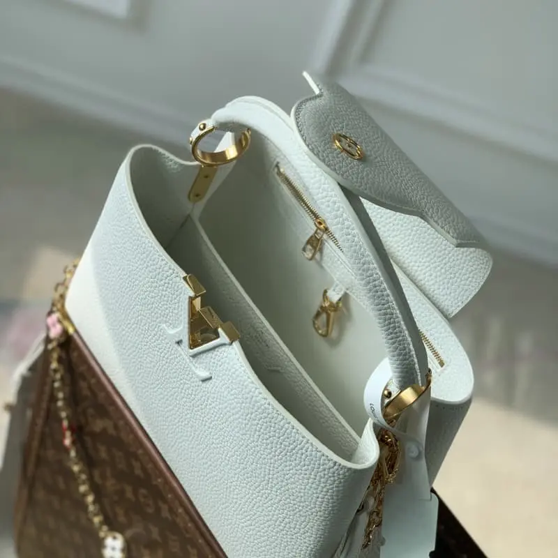 M22375 WhiteMedium 31.5x20x11cm High Quality Bags - Image 7