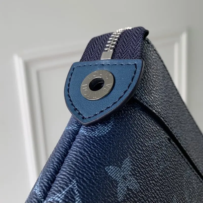 M11545 Blue 30x21x7.5cm High Quality Bags - Image 7