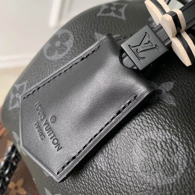 M24606 Black Flower S1 18x12.5x11cm High Quality Bags - Image 8