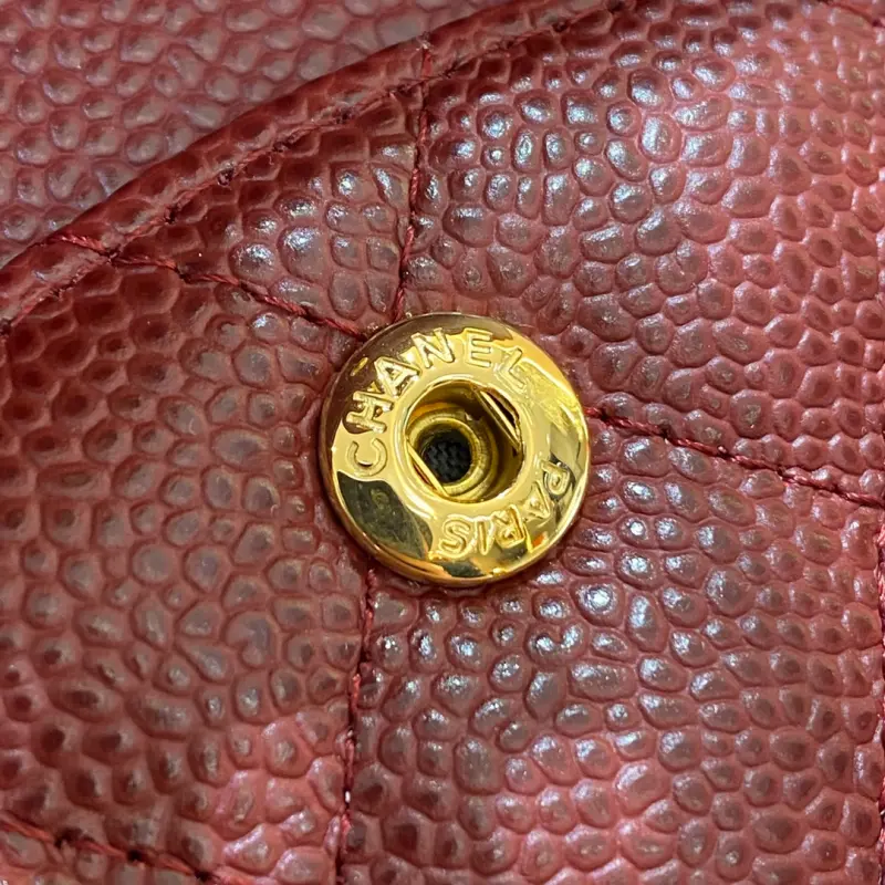 Medium 25cm Lichee Pattern Leather High Quality Bags - Image 7