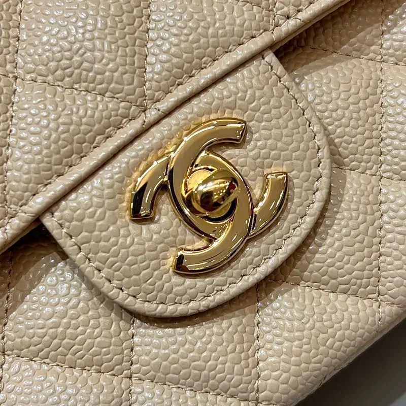 CF Medium 25cm Lychee Pattern Cowhide CM 6 High Quality Bags - Image 7