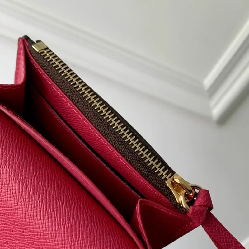 M41939 Gold buckle rose red 11X8cm High Quality Bags - Image 7