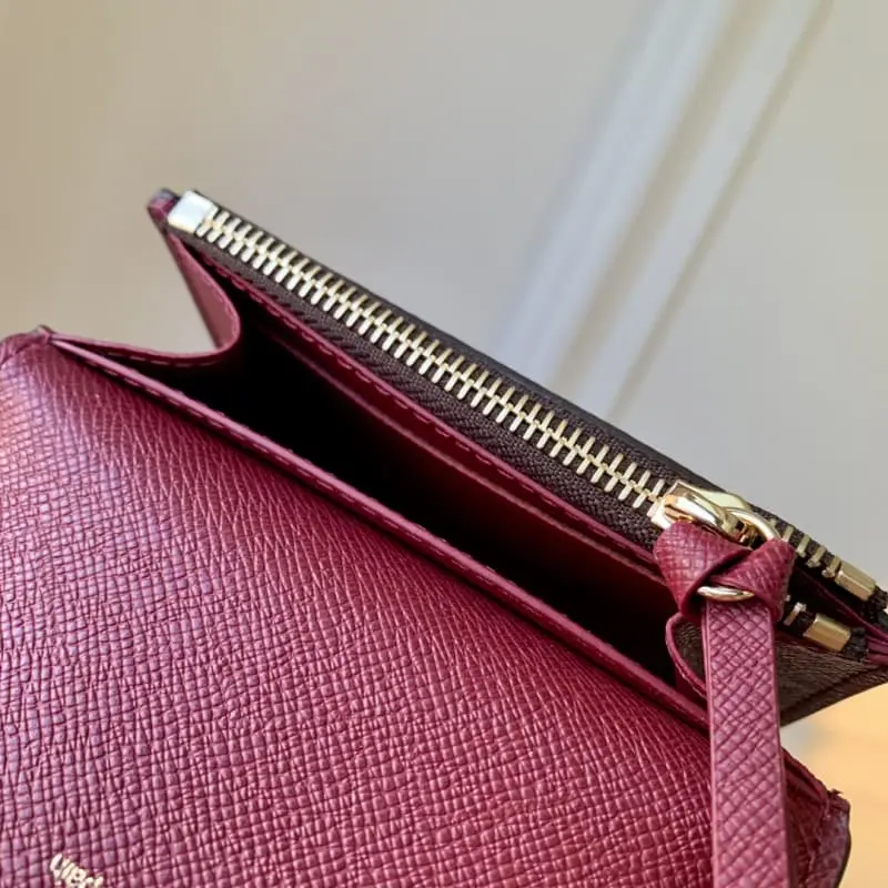 M41939 leather buckle purple 11X8cm High Quality Bags - Image 7